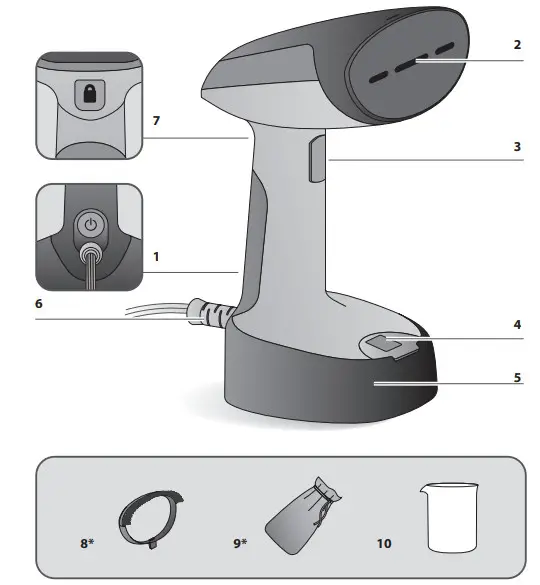 Tefal DT30XX Access Steam Packet - parts