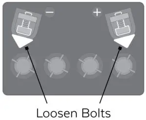FIG 6 Loosen the bolts