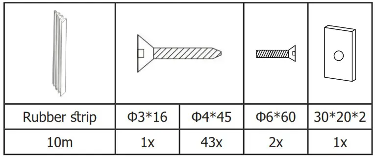 sentlotec 1 030 315 PHÖNIX L Large Infrared Cabin - Hardware parts