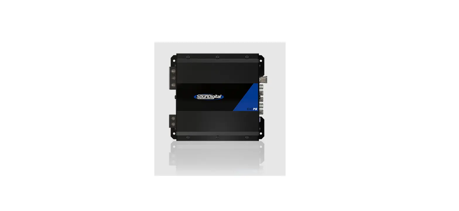 Sounddigital Evops 800.4 4 Channel Amplifier Sms Car Audio Owner's Manual