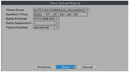 PNI IP716 Video Surveillance Recorder 1 Steps to follow A
