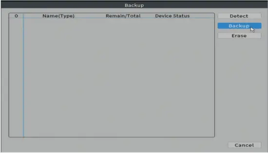 PNI IP716 Video Surveillance Recorder 11 Backup
