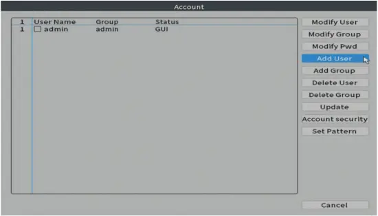 PNI IP716 Video Surveillance Recorder 14 Account