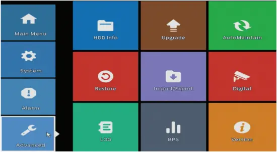 PNI IP716 Video Surveillance Recorder 19 Advanced