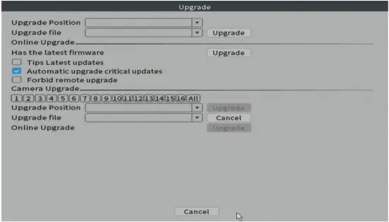 PNI IP716 Video Surveillance Recorder 21 Upgrade