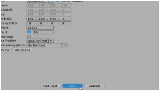 PNI IP716 Video Surveillance Recorder 32 Channels interface H