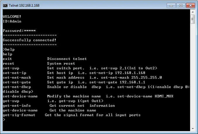 WolfPack 4x4 HDMI2 0 Matrix Support 4K@60hz YUV444 18Gbps HDR - Telnet Control 4