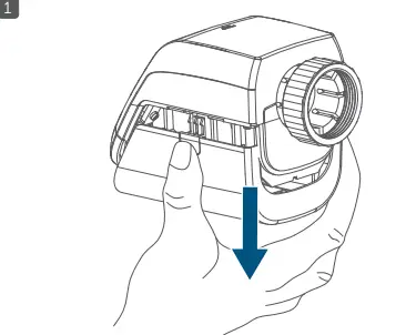 homematic 2163229 IP Wireless Thermostatic Radiator Valve - parts 1