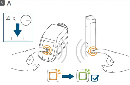 homematic 2163229 IP Wireless Thermostatic Radiator Valve - parts 5
