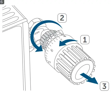 homematic 2163229 IP Wireless Thermostatic Radiator Valve - parts 6