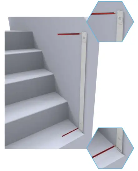 Perma 2727 71 Inch Wide By 41 Inch Tall Retractable Baby Gate - OPENING OR DOORWAY 2