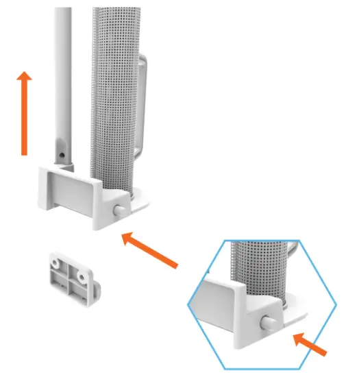 Perma 2727 71 Inch Wide By 41 Inch Tall Retractable Baby Gate - TO REMOVE
