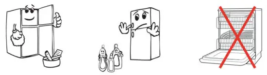 vestfrost VCF1084 TT REFRIGERATOR Fridge Freezer - fig14