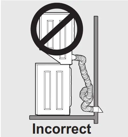 FRIGIDAIRE FLCE7522AW electric washdry Laundry centre - Connect or Construct Vent Exhaust 3