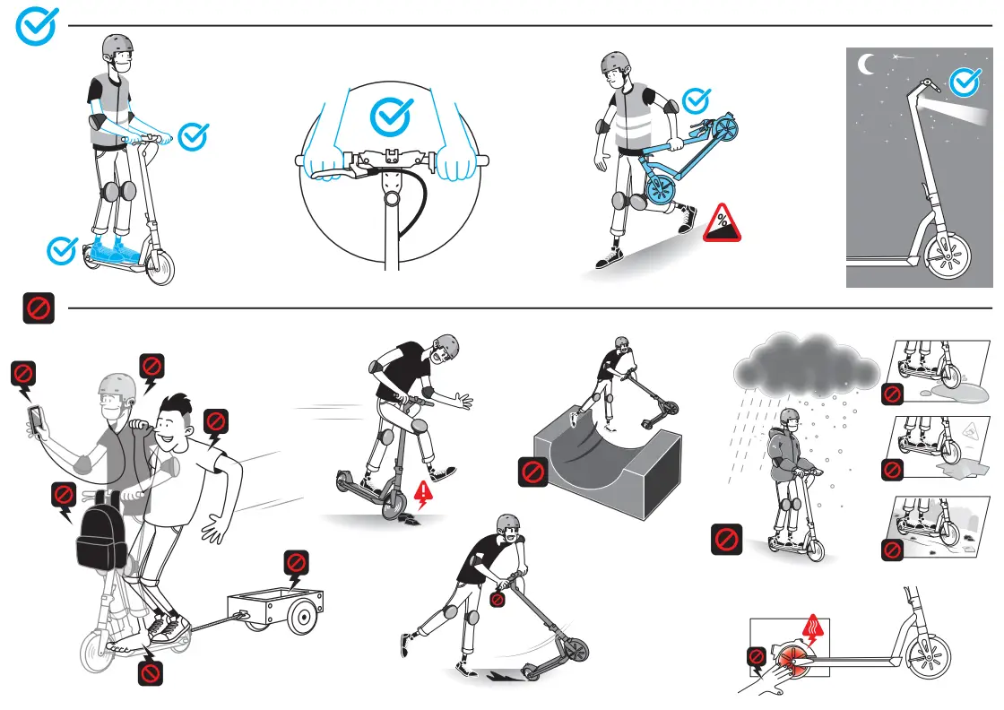 OXELO R900E Durable Electric Scooter - 10