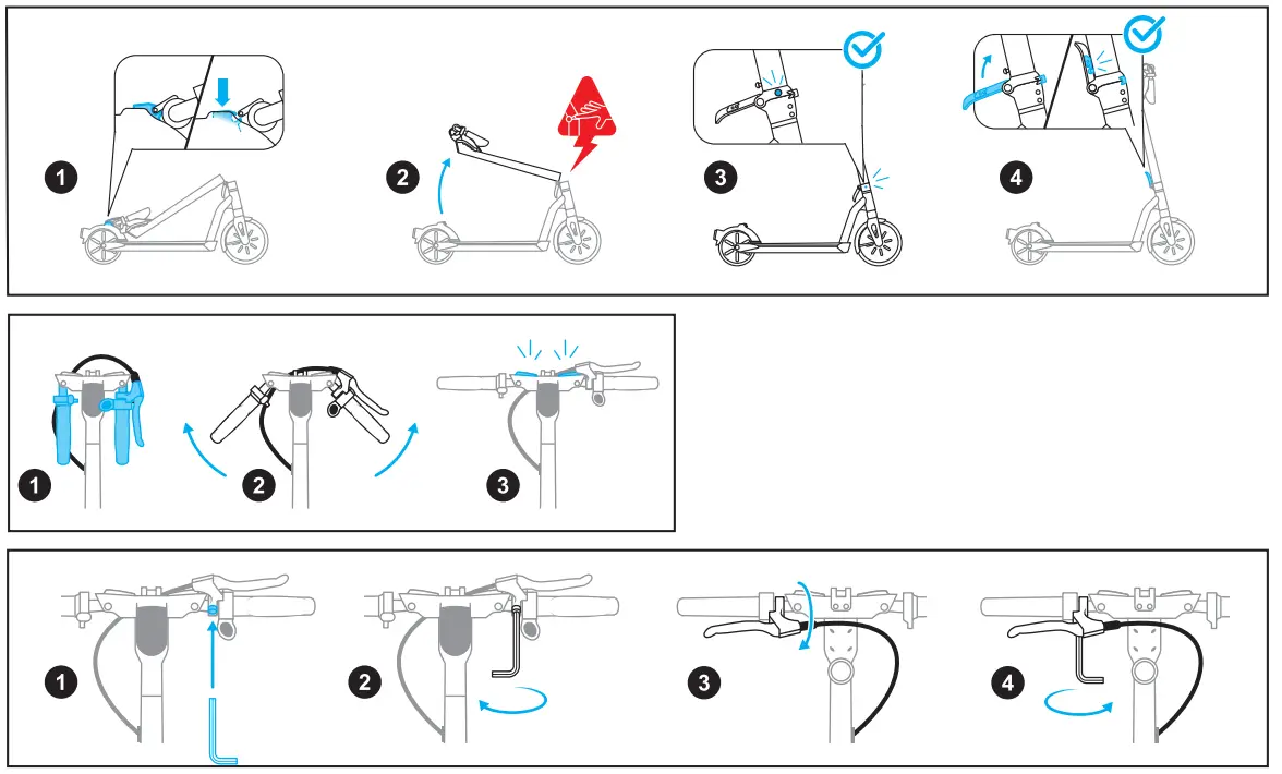 OXELO R900E Durable Electric Scooter - 4