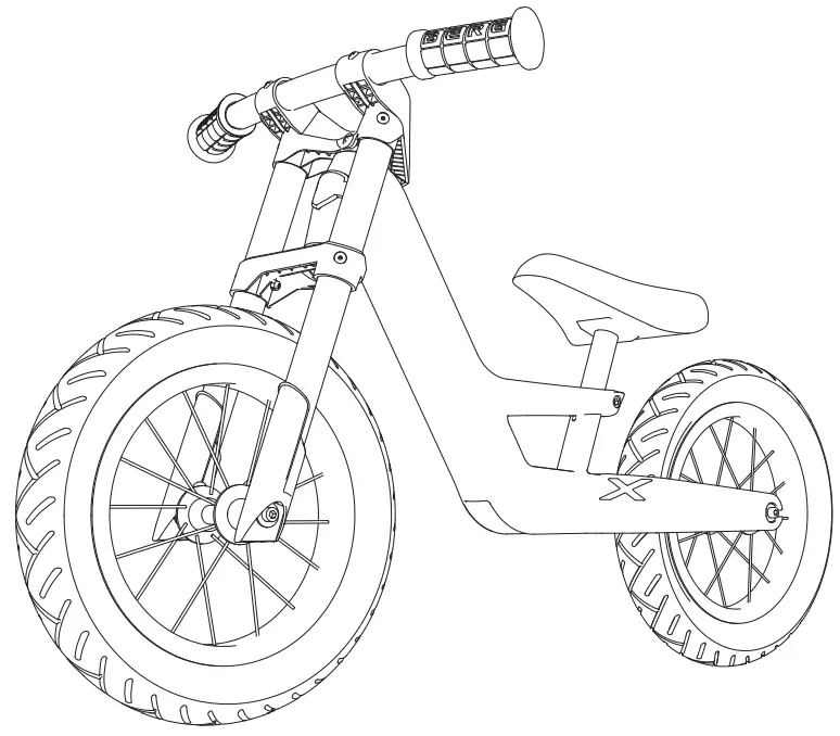 BERG Biky Retro loopfiets Groen - 0