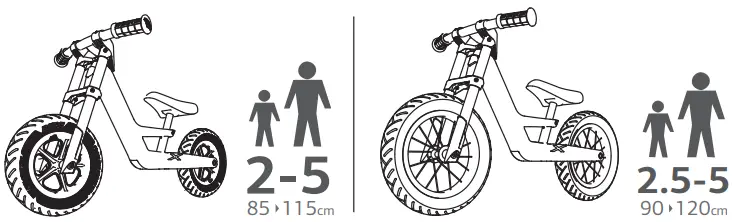 BERG Biky Retro loopfiets Groen - 1