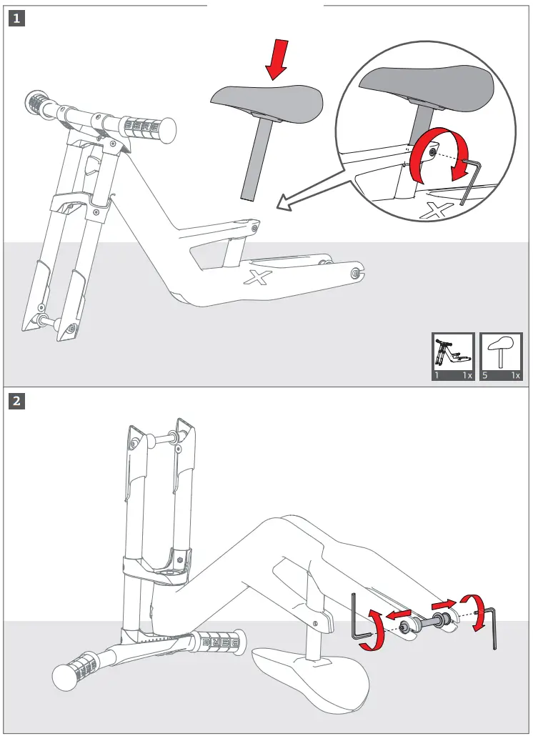 BERG Biky Retro loopfiets Groen - 5