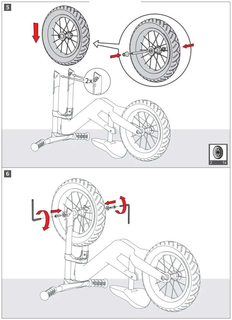 BERG Biky Retro loopfiets Groen - 7