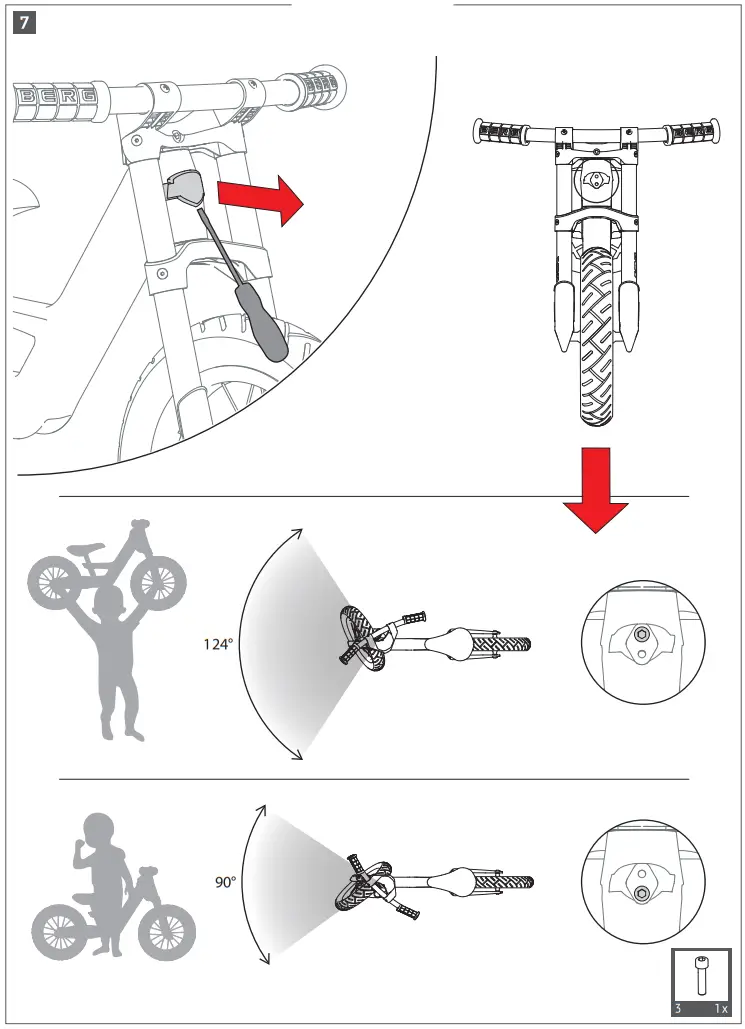 BERG Biky Retro loopfiets Groen - 8