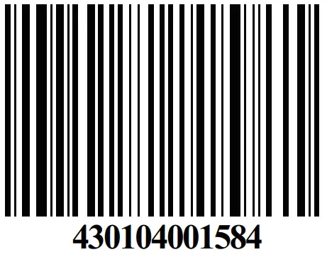 Yealink YHS34 Mono Wired Headset - bar code