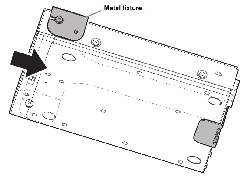 YAMAHA RM CR Signal Processing System - Metal fixture
