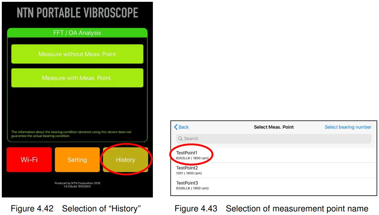 HV0002 NTN PORTABLE VIBROSCOPE - FIG 50