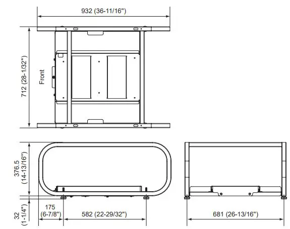 Panasonic-ET-PFD510-Projector-Frame-FIG11