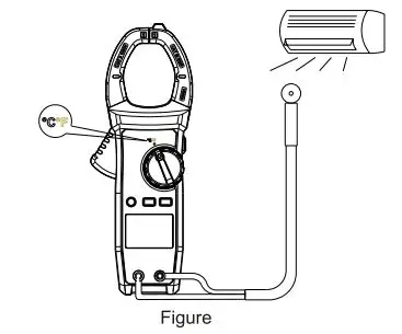 UNI-T UT205A+ 1000A Clamp Meter User Manual - Figure 6