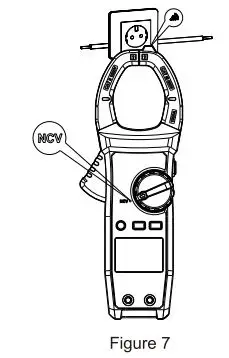 UNI-T UT205A+ 1000A Clamp Meter User Manual - Figure 7