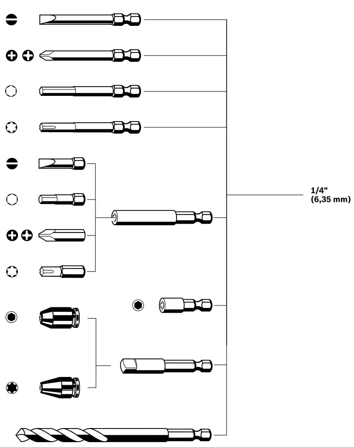 BOSCH PDR 18 LI Cordless Impact Screwdriver - fig 3