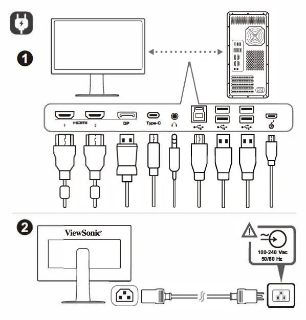 ViewSonic VP2786-4K Smart LED Display FIG 3