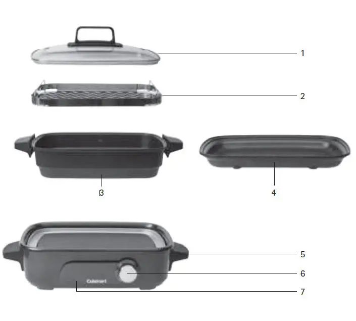 Cuisinart GRMC3E multi COOKING 1