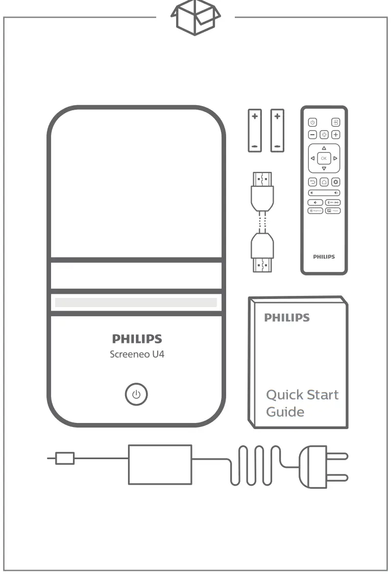 PHILIPS SCN350 Screeneo U4 Ultra Short Throw DLP Projector - fig