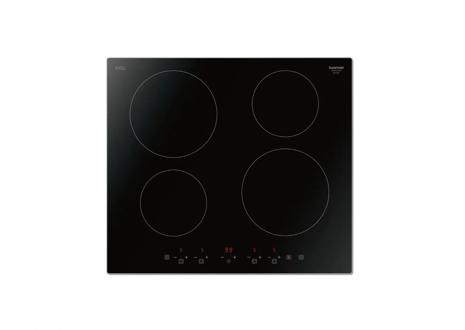 Euromaid I4b60 4 Zone Induction Cooktop User Guide