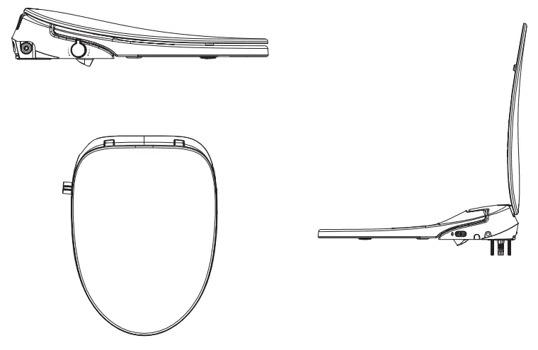 MOEN EB800-E eBidet Bidet Seat Installation fig 12