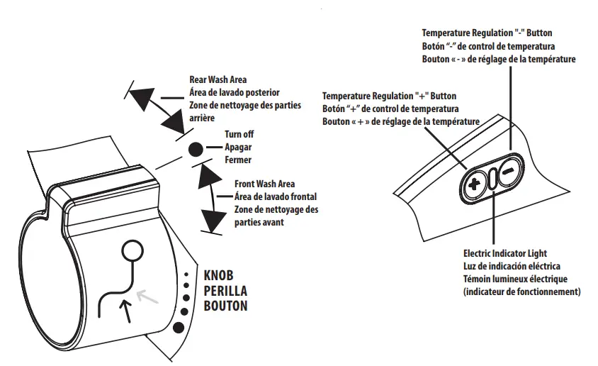 MOEN EB800-E eBidet Bidet Seat Installation fig 13