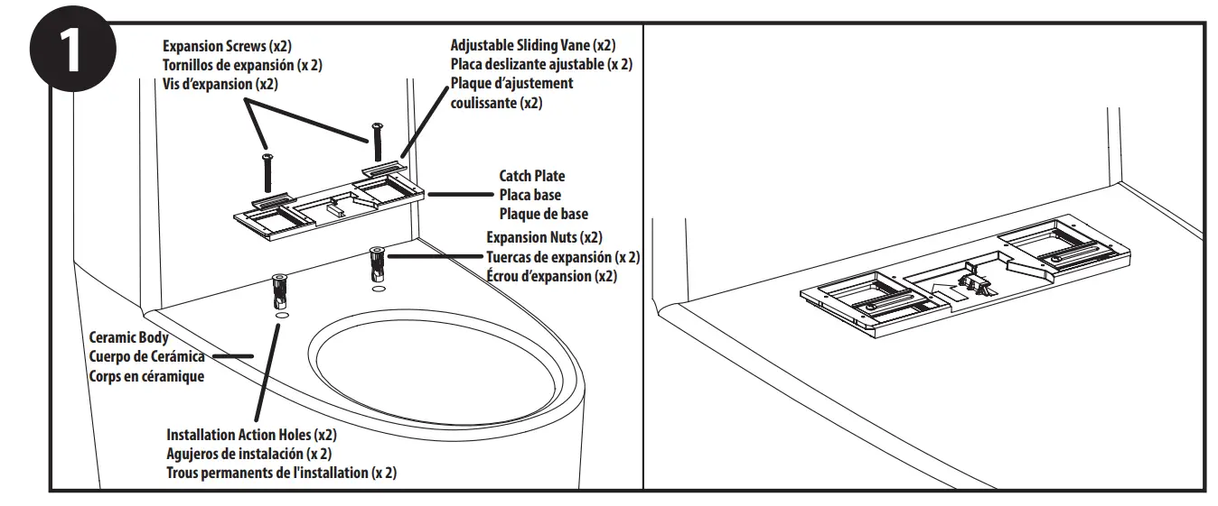 MOEN EB800-E eBidet Bidet Seat Installation fig 14