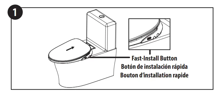 MOEN EB800-E eBidet Bidet Seat Installation fig 15