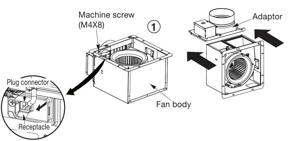 Panasonic RG-C1315A Ventilating Fan - fig11