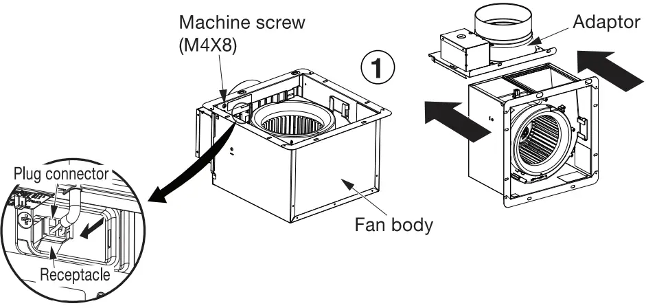 Panasonic RG-C1315A Ventilating Fan - fig21