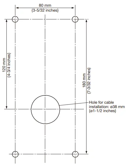 Pansonic Wall Mount Bracket - diagram 2