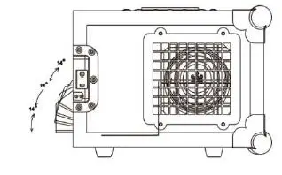 CLF LIGHTING CLF Haze I Built In Flight Case Touring Hazer 3
