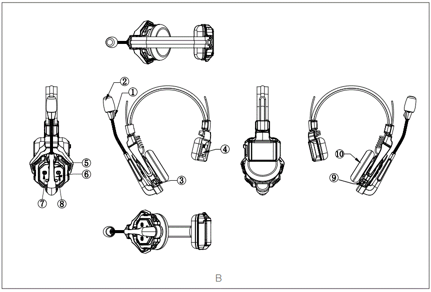 HOLLYLAND-C1-HUB8S-Intercom-Headset-System-fig-3