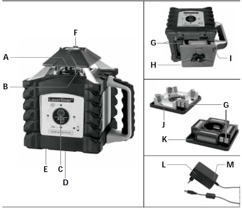 Laserliner 053 200 Quadrum OneTouch Rotary Laser fig 10