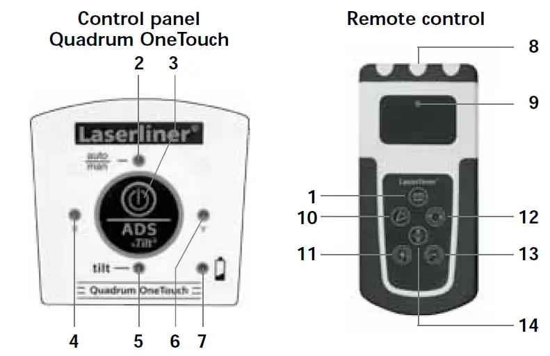 Laserliner 053 200 Quadrum OneTouch Rotary Laser fig 11