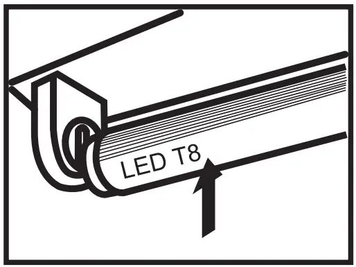 sunlite T8 Tubes Series LED Light Fixture - 2