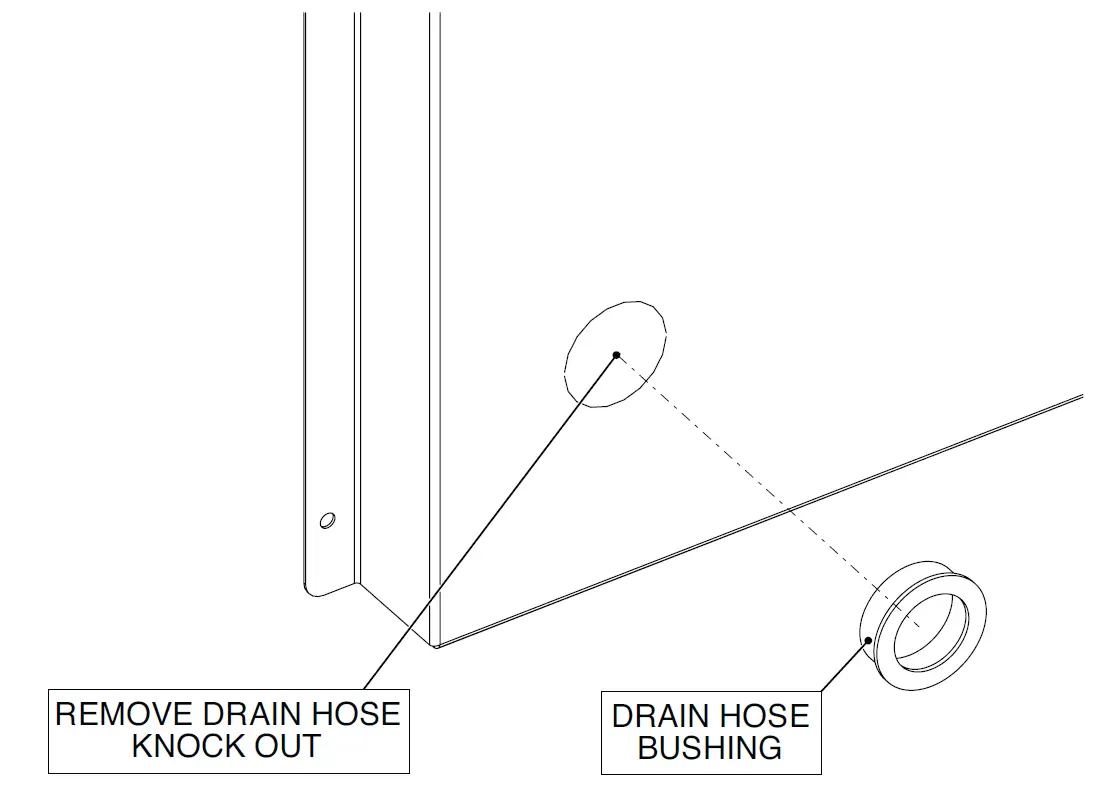 BROAN 4037768 In Wall Dehumidifier Rear Panel Kit fig (2)
