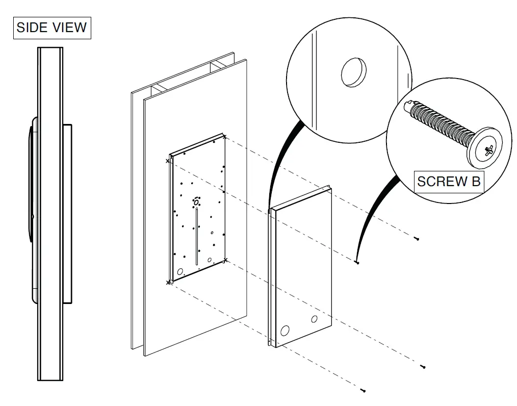 BROAN 4037768 In Wall Dehumidifier Rear Panel Kit fig (4)
